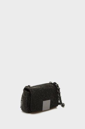 Women Shoulder Bags Homenaje Acolchado Crossbody Bag Purificacion Garci Black - Image 2