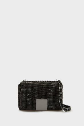 Women Shoulder Bags Homenaje Acolchado Crossbody Bag Purificacion Garci Black