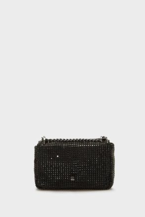 Women Shoulder Bags Homenaje Acolchado Crossbody Bag Purificacion Garci Black - Image 4