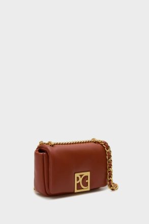 Women Shoulder Bags Old Orange Purificacion Garci Homenaje Acolchado Crossbody Bag - Image 2