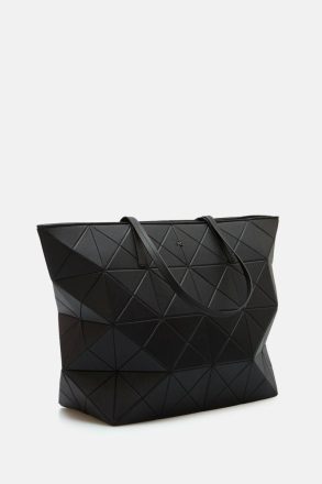 Women Shoulder Bags Purificacion Garci Black Origami Zipped Shoulder Bag - Image 2