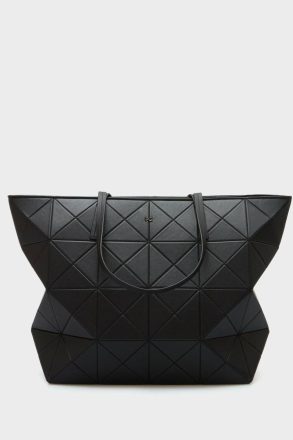 Women Shoulder Bags Purificacion Garci Black Origami Zipped Shoulder Bag
