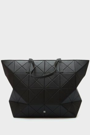 Women Shoulder Bags Purificacion Garci Black Origami Zipped Shoulder Bag - Image 5