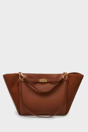 Women Shoulder Bags Purificacion Garci Tan La Gran Manzana Shoulder Bag - Image 2