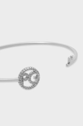 Women Silver Purificacion Garci Bracelets Pg Keys Cuff - Image 2
