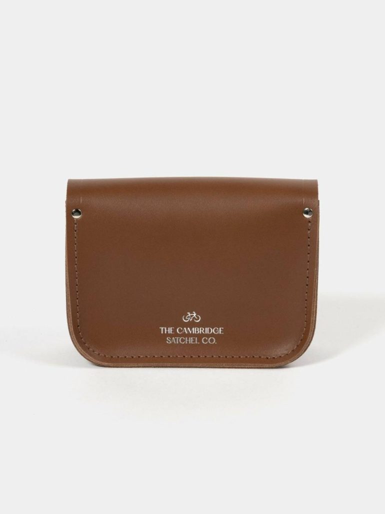 Women Small Bags The Tiny - Vintage & Navy Cambridge Satchel - Image 3