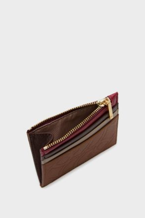 Women Tándem Zipped Card Holder Toffee Card Holders And Coin Purses Purificacion Garci - Image 2