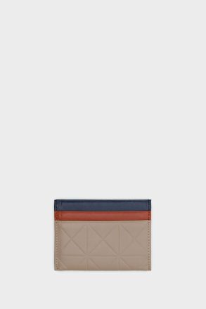Women Taupe Card Holders And Coin Purses Purificacion Garci Origami Card Holder - Image 3