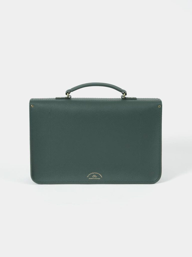 Women The Briefcase - Fir Saffiano Briefcases Cambridge Satchel - Image 4