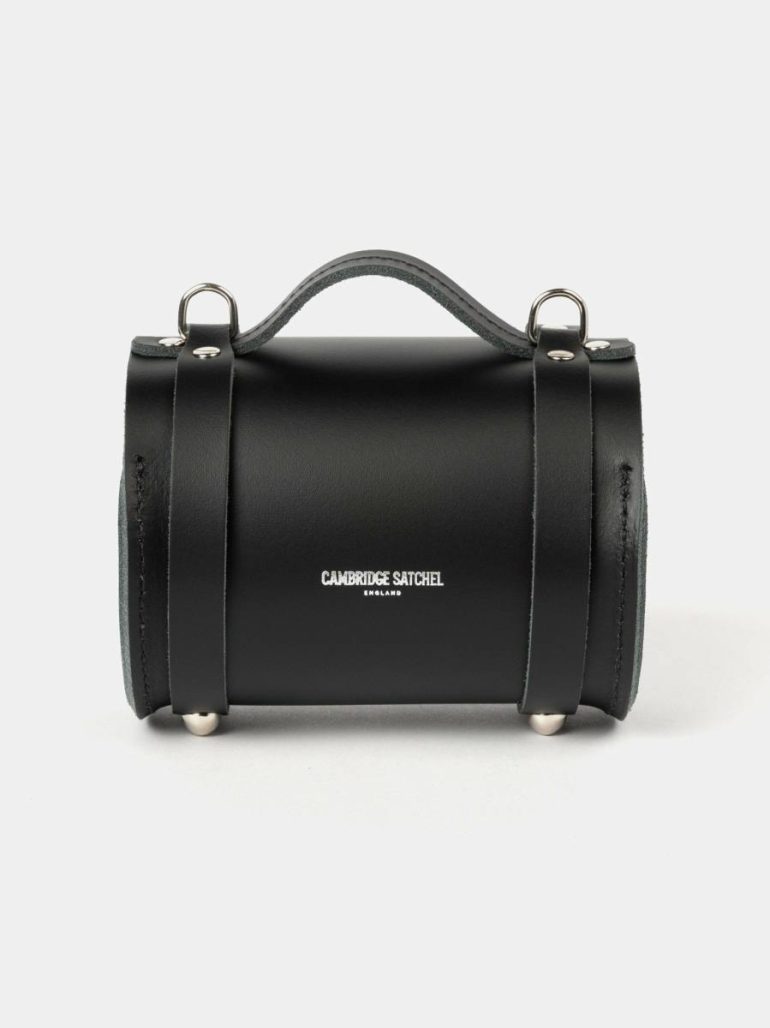 Women The Micro Bowls Bag - Black Crossbody Cambridge Satchel - Image 3