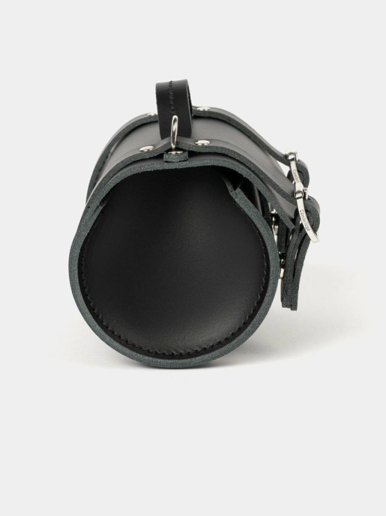 Women The Micro Bowls Bag - Black Crossbody Cambridge Satchel - Image 4