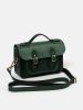Women The Mini -Green Lizard Print Calf Grain With Racing Green Cambridge Satchel Satchels - Image 2