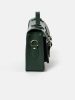 Women The Mini -Green Lizard Print Calf Grain With Racing Green Cambridge Satchel Satchels - Image 4