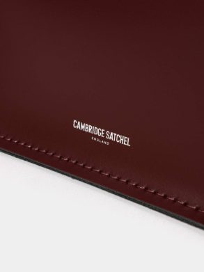 Women The Mini One Buckle - Oxblood Cambridge Satchel Crossbody - Image 5