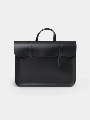 Women The Music Case -Black Crossbody Cambridge Satchel