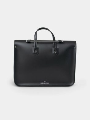 Women The Music Case -Black Crossbody Cambridge Satchel - Image 4