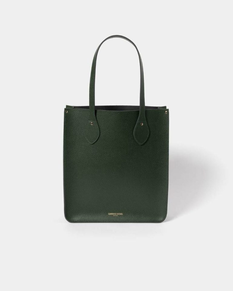 Women The Tote - Racing Green Celtic Grain Cambridge Satchel Tote Bags