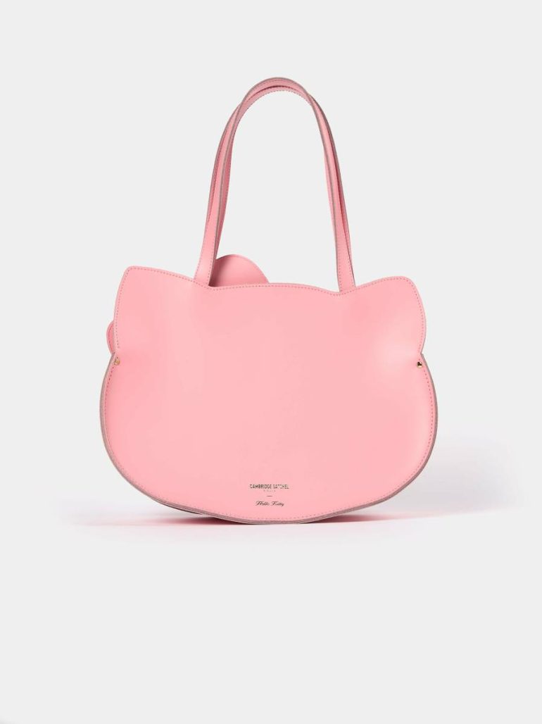Women Tote Bags The Hello Kitty Face Tote - Pink Icing Cambridge Satchel - Image 2