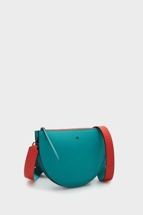 Women Turquoise Blue Tandem Crossbody Bag Purificacion Garci Crossbody Bags - Image 2