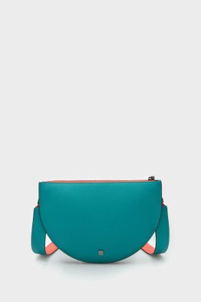 Women Turquoise Blue Tandem Crossbody Bag Purificacion Garci Crossbody Bags - Image 4