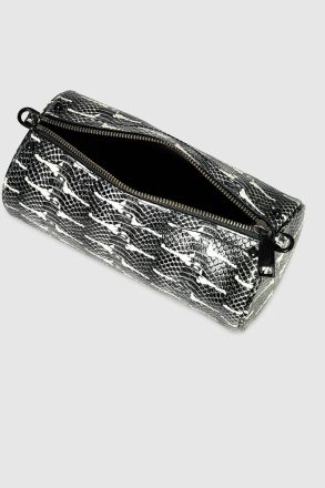 Barrel Crossbody Rebecca Minkoff Crossbody Bag Black-White Women - Image 3