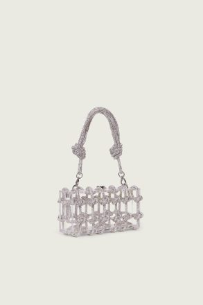 Bess Rhinestone Shoulder Bag - Clear Cult Gaia Women Shoulder Bags Clear - Image 2