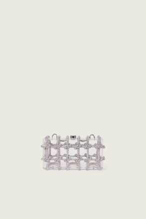 Bess Rhinestone Shoulder Bag - Clear Cult Gaia Women Shoulder Bags Clear - Image 3