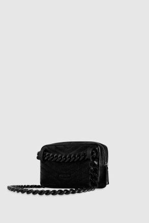 Black-Black-Shellac Women Rebecca Minkoff Edie Belt Bag Belt Bag - Image 2