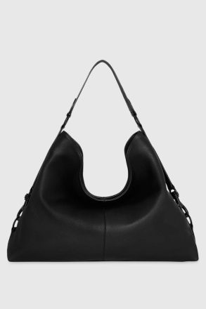 Black Hobo Bag Women Large Buckle Hobo Rebecca Minkoff