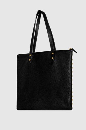 Black Rebecca Minkoff Tote Bag Milan Tote With Studs Women - Image 2