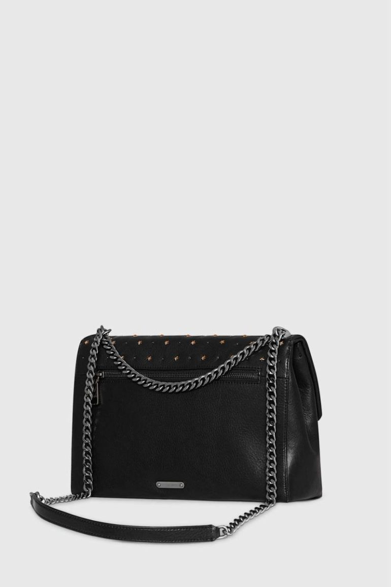 Black Shoulder Bag Rebecca Minkoff Women Edie Large Shoulder With Evil Eye - Image 2