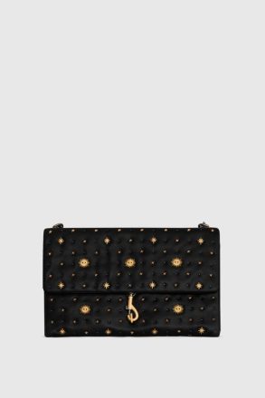 Black Shoulder Bag Rebecca Minkoff Women Edie Large Shoulder With Evil Eye