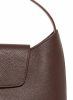 Brown Envelope Women Elleme Kitten Pebbled Leather Dark Brown - Image 5