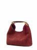 Burgundy Small Boomerang Suede Burgundy Boomerang Elleme Women - Image 2