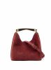 Burgundy Small Boomerang Suede Burgundy Boomerang Elleme Women - Image 3
