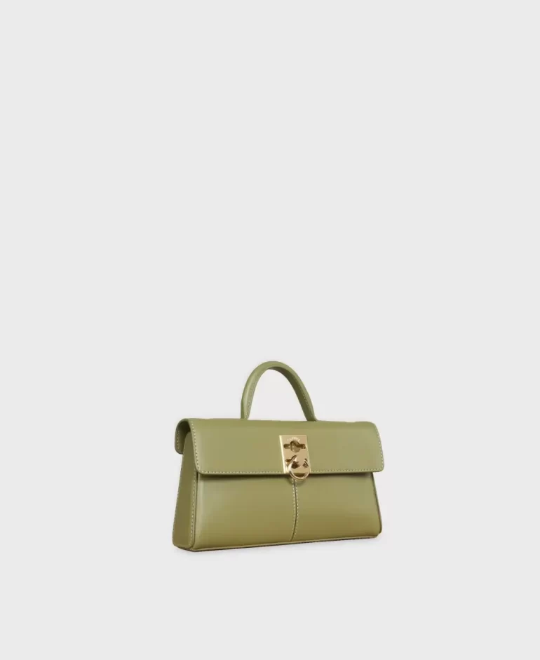 Cafune Crossbody Women Stance Wallet - Artichoke