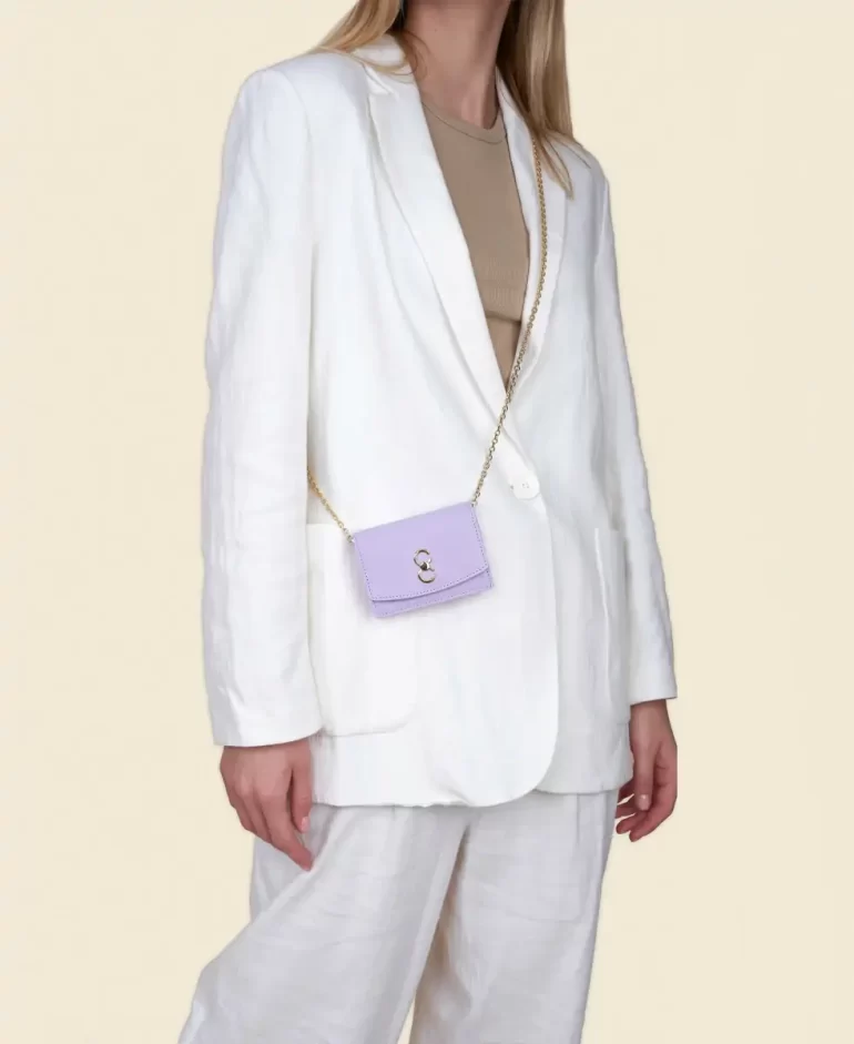 Cafune Mini Bag Double-C Cardholder - Lilac Women - Image 2