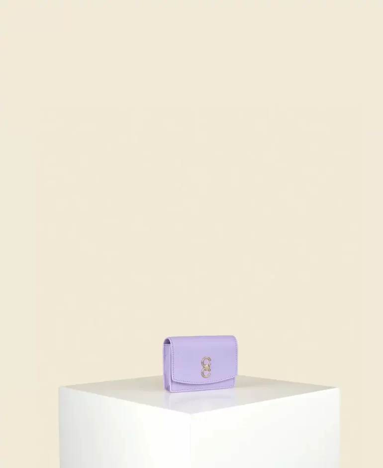 Cafune Mini Bag Double-C Cardholder - Lilac Women