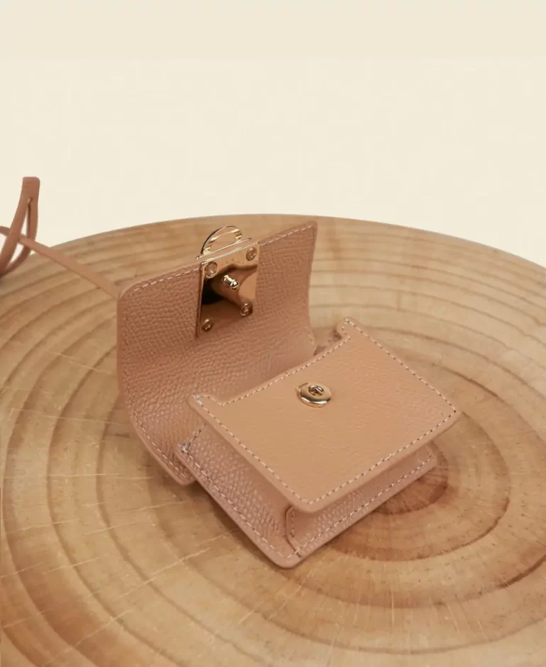 Cafune Women Stance Pod Airpods Case - Camel Mini Bag - Image 5