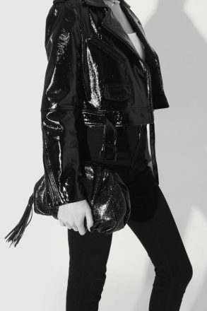 Champagne Ruched Clutch Clutch Women Rebecca Minkoff - Image 4