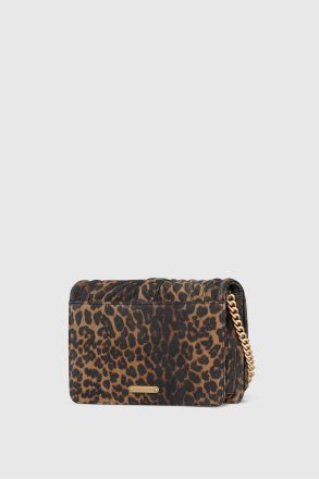 Chevron Quilted Small Love Crossbody Rebecca Minkoff Women Leopard Crossbody Bag - Image 2