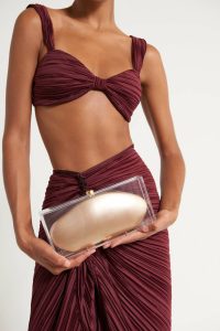 Clutches Cult Gaia Women Annika Clutch - Brass Brass - Image 3