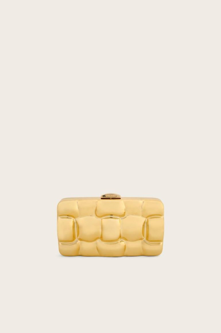 Clutches Shiny Gold Cult Gaia Darcy Clutch - Shiny Gold Women - Image 3