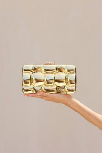 Clutches Shiny Gold Cult Gaia Darcy Clutch - Shiny Gold Women - Image 4