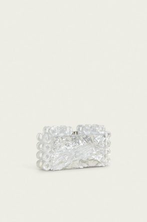 Clutches Silver Women Harlow Clutch - Silver Cult Gaia - Image 2