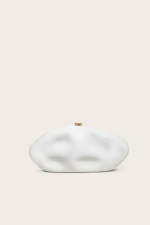 Clutches Women Antique White Cult Gaia The Caldera Clutch - Antique White