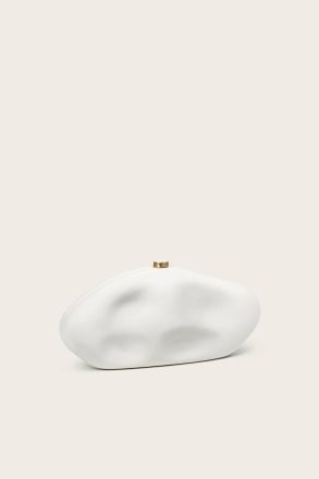 Clutches Women Antique White Cult Gaia The Caldera Clutch - Antique White - Image 3