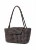 Courrier Elleme Dark Brown Courrier Tote Woven Leather Dark Brown Women - Image 2