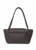 Courrier Elleme Dark Brown Courrier Tote Woven Leather Dark Brown Women - Image 3