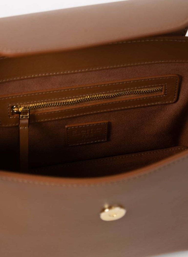 Courrier Tote Leather Cognac Default Title Women Elleme Courrier - Image 5